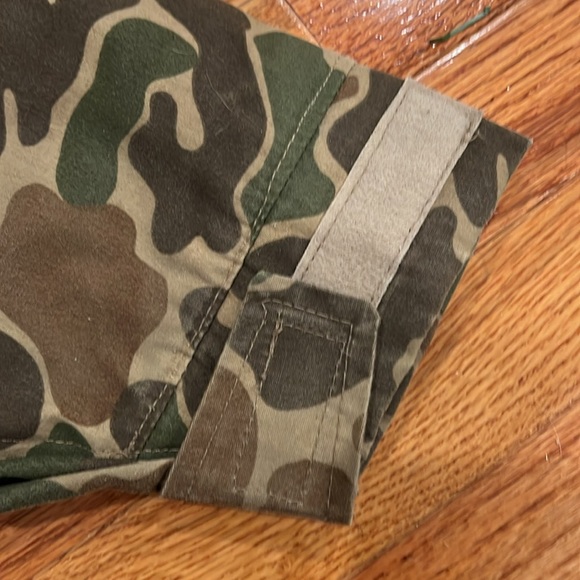 Vintage Woolrich Camo Men's Hunting Zipper Jacket Large USA - Picture 4 of 8